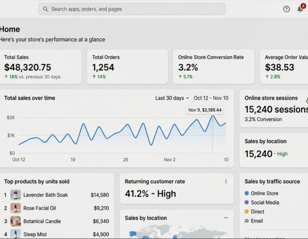 Shopify SEO success testimonial from satisfied eCommerce customer